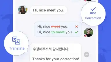 Screenshot von HelloTalk 1