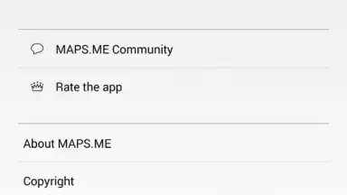 Screenshot von MAPS.ME (OLD) 3