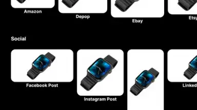 Screenshot von ClipDrop 4