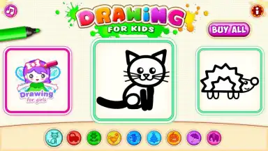 Screenshot von Drawing for Kids! Coloring Children Games Toddlers 5