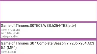Screenshot von Laura Android's Best Torrent Search 1