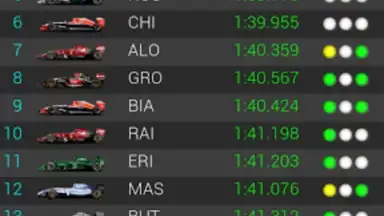 Screenshot von Official F1 ® App 11