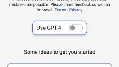 Screenshot von Microsoft Copilot 1