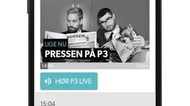 Screenshot von DR Radio 5