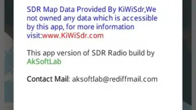 Screenshot von SDR Radio 1