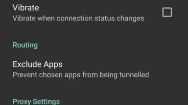 Screenshot von Psiphon Pro 7