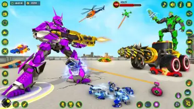 Screenshot von Bull Robot Car Game: Robot Game 3