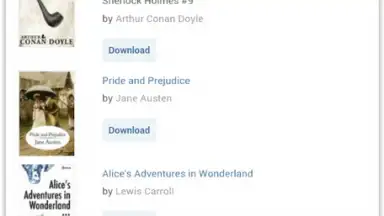 Screenshot von Free library 5