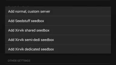 Screenshot von Transdroid 3