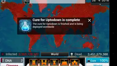 Screenshot von Plague Inc 3