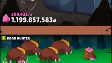 Screenshot von Hero Hero Clicker 4