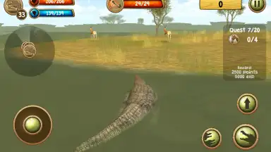Screenshot von Wild Crocodile Simulator 3D 1