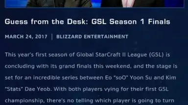 Screenshot von Starcraft WCS 6