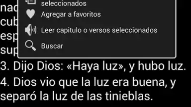Screenshot von Biblia Latinoamericana Spanish 3