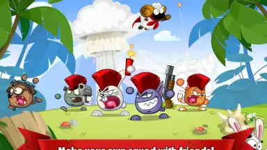 Screenshot von Wormix 6