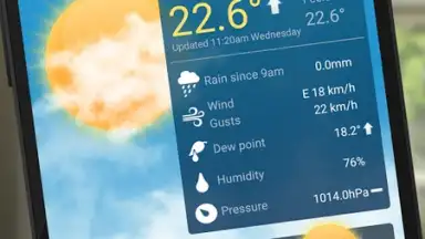 Screenshot von Weatherzone 8
