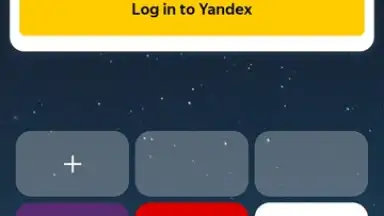 Screenshot von Yandex Browser 5