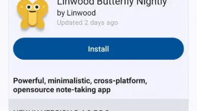 Screenshot von F-Droid 14