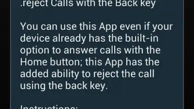 Screenshot von Answer Call Easy 1
