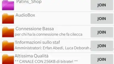 Screenshot von TeamTalk 6