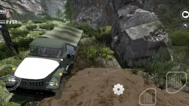 Screenshot von Snow Runer : driving games 4