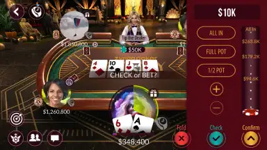 Screenshot von Zynga Poker 6
