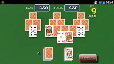 Screenshot von Tri Peaks Solitaire 3