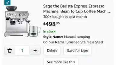 Screenshot von Amazon Shopping 8