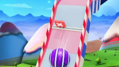 Screenshot von Candy Ball Run - Rolling Games 4