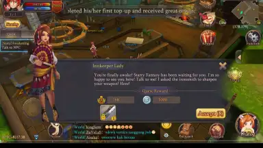 Screenshot von Starry Fantasy Online 4