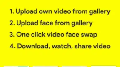 Screenshot von Face Swap AI Video Editor 4