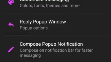 Screenshot von Texta Messenger 6