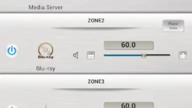 Screenshot von Marantz Remote App 1