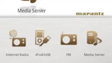 Screenshot von Marantz Remote App 11