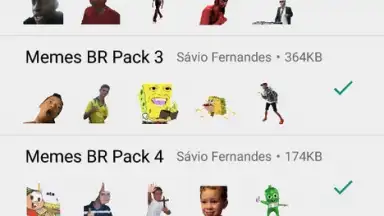 Screenshot von Brazil Funny Memes - Stickers Whatsapp 4