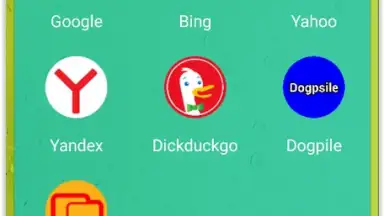 Screenshot von Google Search Alternatives 1