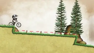 Screenshot von Stickman Downhill 1