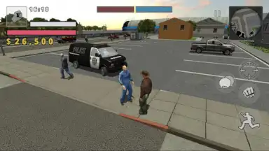 Screenshot von Police Cop Simulator. Gang War 5