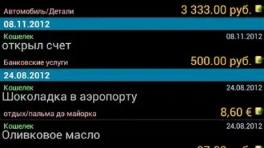 Screenshot von Family budget 1