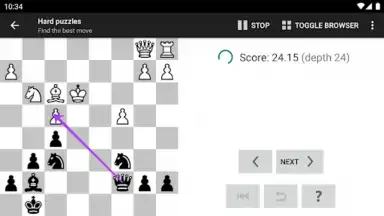 Screenshot von Chess Tactics Pro 14