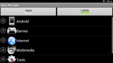 Screenshot von Apps Manager 3