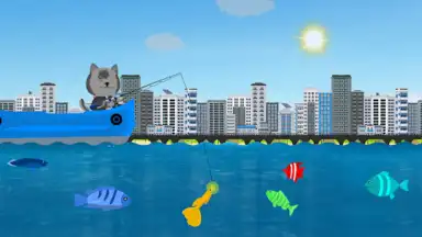 Screenshot von Cat Goes Fishing Simulator 2