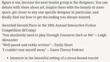 Screenshot von Creatures Such as We 6