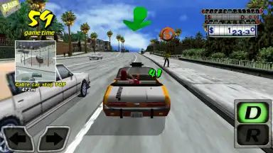 Screenshot von Crazy Taxi Classic 4