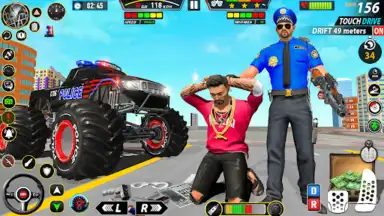 Screenshot von Police Monster Truck Car Games 6