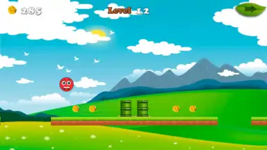 Screenshot von Red Ball 1 5