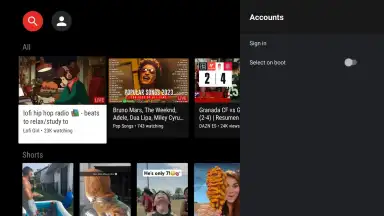 Screenshot von SmartTube 2