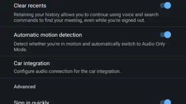 Screenshot von WebEx Meetings 6