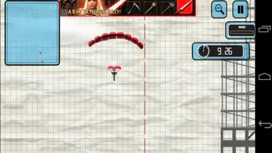 Screenshot von Stickman Base Jumper 2