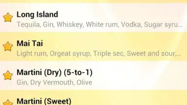 Screenshot von 8,500 Drink Recipes Free 14